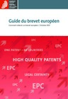 Guide du brevet européen
