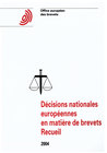 2004 FR European National Patent Decisions Report